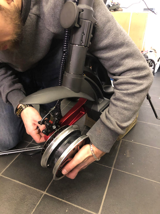 How to repair an electric scooter motor