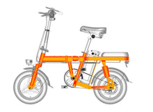 Cargar imagen en el visor de la galería, ENGWE T14 Foldable Electric Bike