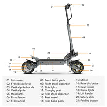 Load image into Gallery viewer, iENYRID S1 Electric Scooter - 800W Power | 15Ah Battery | 28mph Speed | 25mi Range