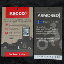 Laden Sie das Bild in den Galerie-Viewer, Armoured by LazyRolling Black Jacket