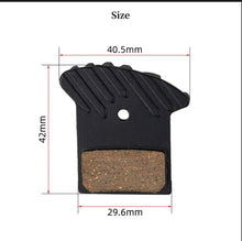 Laden Sie das Bild in den Galerie-Viewer, Hydraulic disk brake pads size