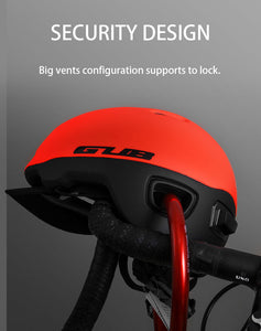 bike helmets-gub Bright Orange GUB City Pro Helmet