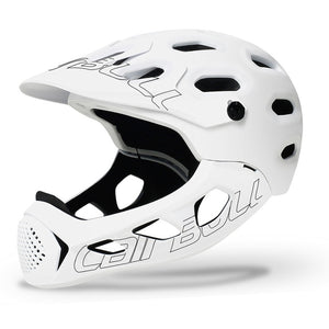 White cairbull helmet full face