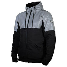 Load image into Gallery viewer, Armored Reflective Jacket Gray and Black
