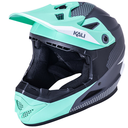 Kali Zoka Stripe Helmet seafoam/grey