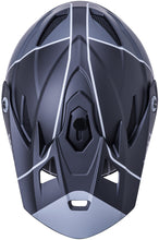 Load image into Gallery viewer, Kali Zoka Stripe Helmet matt black/grey (2021)
