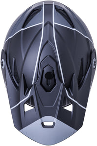 Kali Zoka Stripe Helmet matt black/grey (2021)