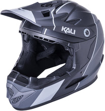 Load image into Gallery viewer, Kali Zoka Stripe Helmet matt black/grey kali zoka full face helmet
