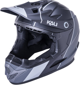 Kali Zoka Stripe Helmet matt black/grey kali zoka full face helmet