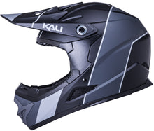 Charger l&#39;image dans la galerie,  matt black/grey Kali Zoka Stripe Helmet
