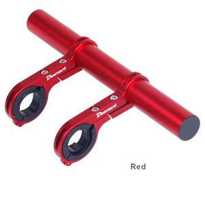 Red bike handle bar extender