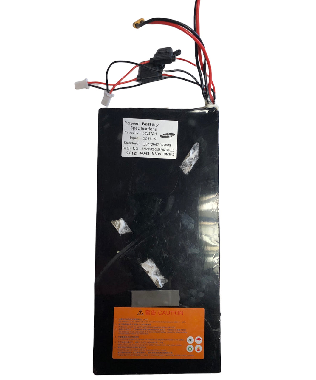 Samsung 60V 27 Ah Lithium battery