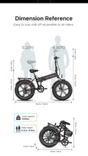 Cargar imagen en el visor de la galería, Engwe EP-2 PRO Fat Wheel Electric bike
