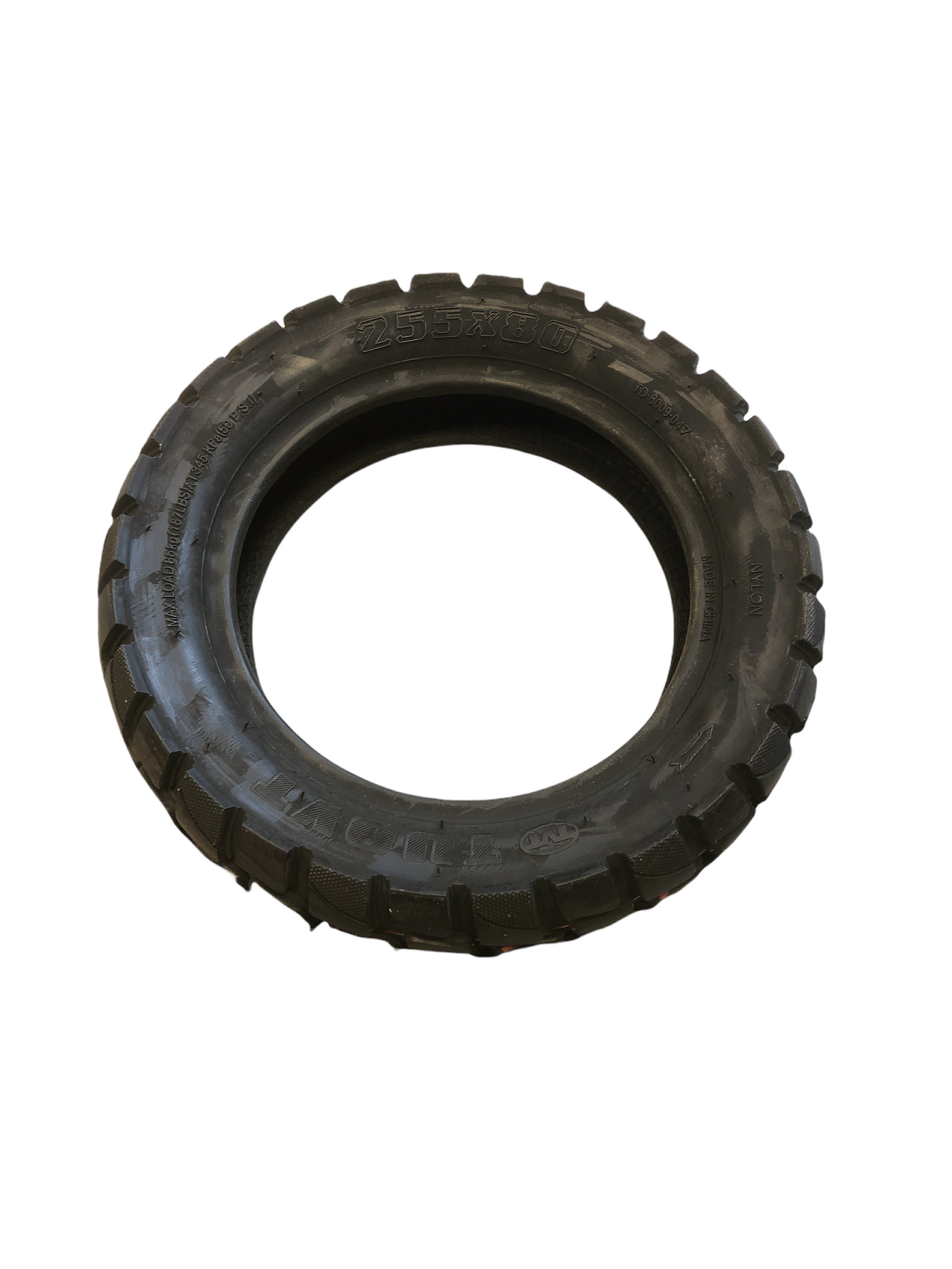 SET OF TWO Scooter Tubeless Tires 3.00-10 for 10 inches rim, Street Tread  (Model P124) 