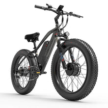 Cargar imagen en el visor de la galería, Lankeleisi MG740 PLUS | Dual Motor Electric Fat Bike | 48V 20Ah Bicycle Electric
