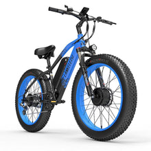 Charger l&#39;image dans la galerie, Lankeleisi MG740 PLUS | Dual Motor Electric Fat Bike | 48V 20Ah Bicycle Electric
