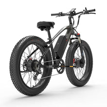 Laden Sie das Bild in den Galerie-Viewer, Lankeleisi MG740 PLUS | Dual Motor Electric Fat Bike | 48V 20Ah Bicycle Electric
